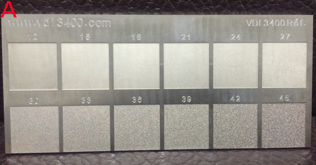 VDI 3400 Mold Texturing VDI Finish